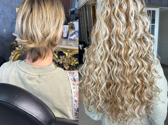 Course Crochet Braids (Curly Extensions)