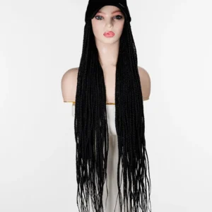 Black cap Box Braids
