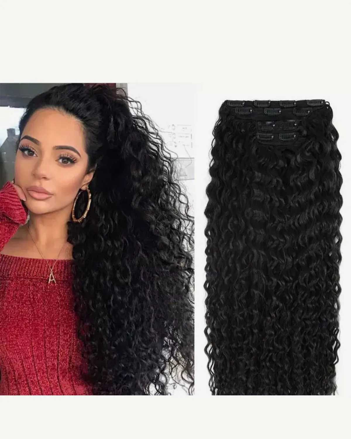 Clips Kinky Curly