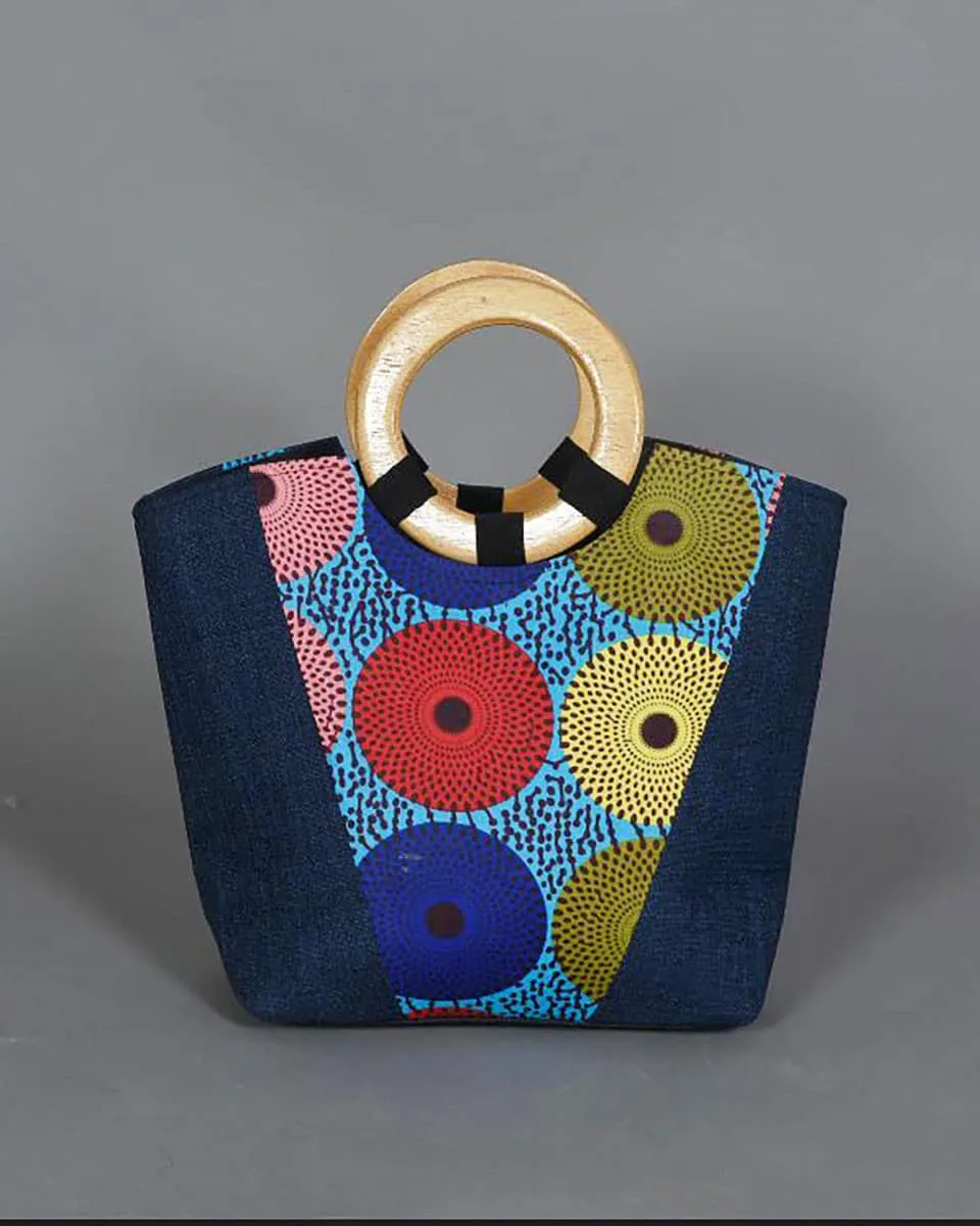 Geanta Afro Blue