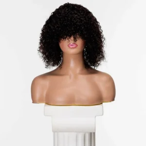 Cleopatra curly short wig
