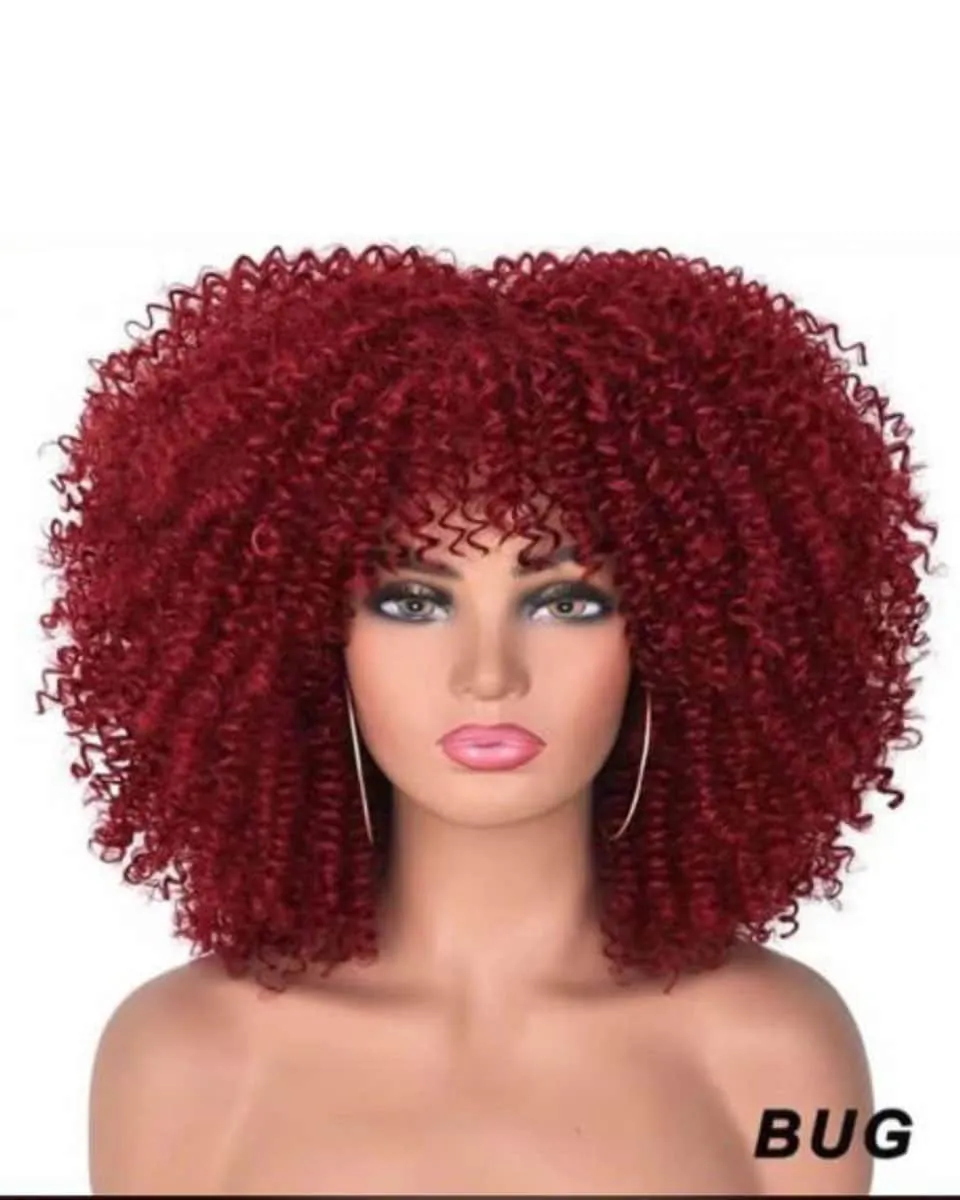 Ema synthetic hair afro wig no. Bug