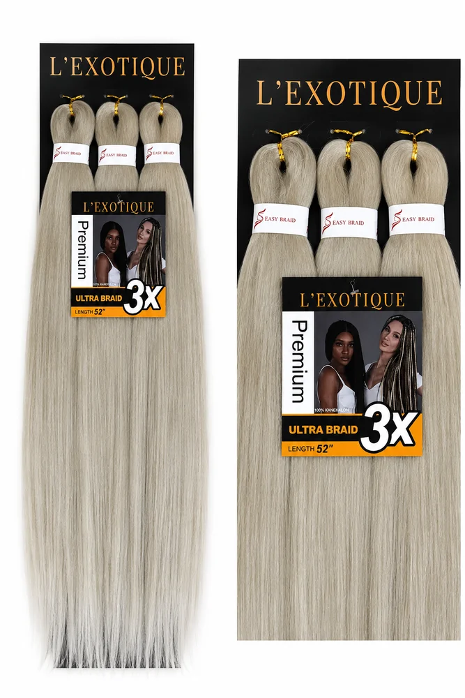 L’Exotique Premium Ultra Braid 3in1 nr Silver#