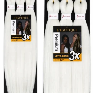 L’Exotique Premium Ultra Braid 3in1 nr Snow White#