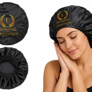 Premium Satin Sleep Bonnet – L'EXOTIQUE