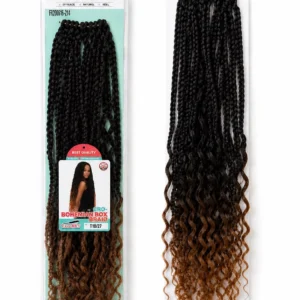 Boho Braids - braids mixed with curls 100 g, 71 cm, colour T1B/27